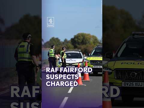 Two men charged over RAF Fairford incident under National Security Act