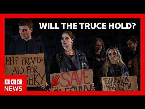 A truce has begun in this Ukranian city. Some fear it won’t hold | BBC News
