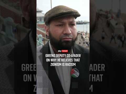 Greens deputy co-leader on why he thinks Zionism is racism