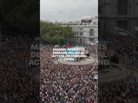 Madrid residents demand political action on housing crisis