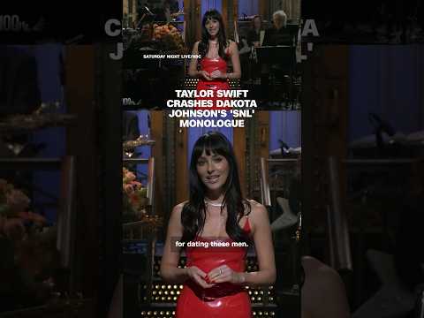 Taylor Swift crashes Dakota Johnson’s ‘SNL’ monologue
