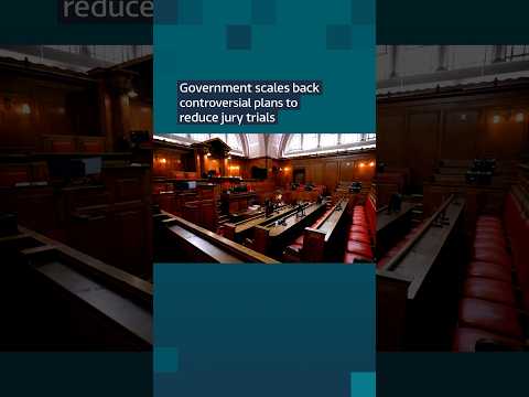 Government scales back controversial plans to reduce jury trials
