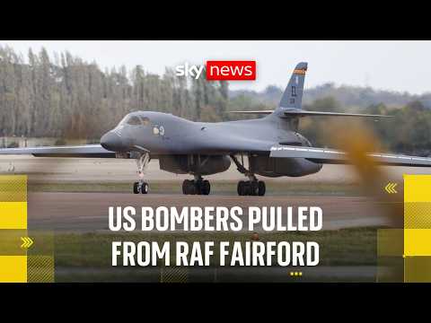 Pentagon’s ‘hasty’ decision to pull US bombers out of RAF Fairford: What we know