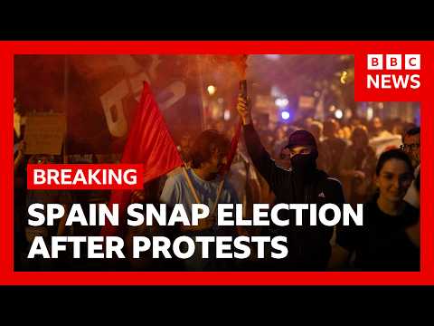 Spain’s prime minister calls snap election after housing protests | BBC News