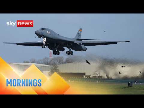 US removes all Air Force bombers from RAF Fairford | Mornings