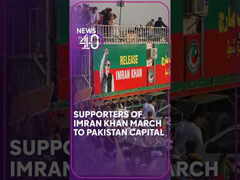 Imran Khan supporters march to Islamabad