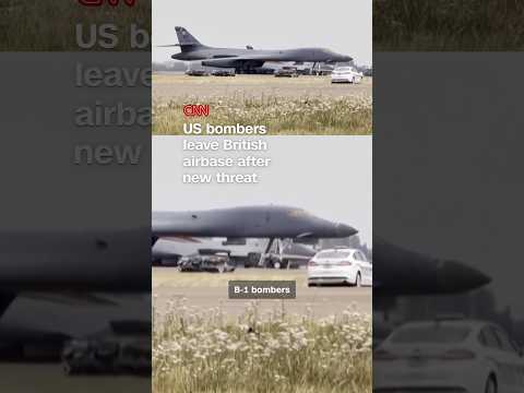 US bombers leave British airbase after unspecified new threat