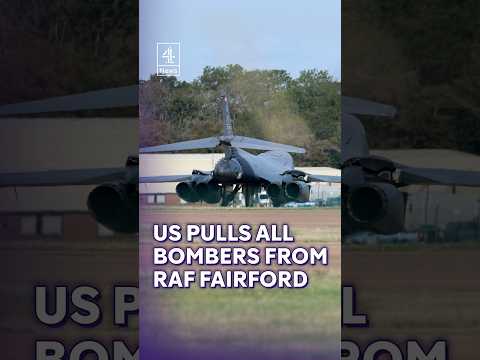 US Air Force withdraws all bombers from RAF Fairford after suspected terror plot #RAFFairford #US