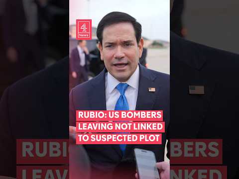 Rubio: US bombers leaving UK not linked to suspected plot