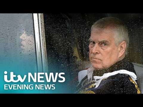 Andrew taking legal action against police over search warrants – Watch ITV Evening News LIVE
