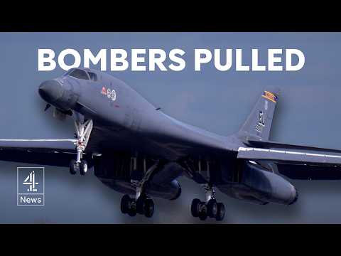 US sends mixed messages over RAF Fairford bomber withdrawal