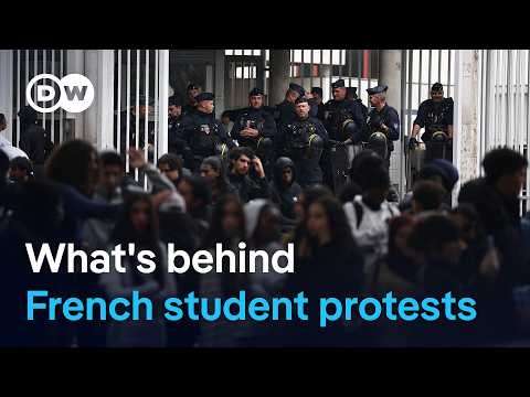 Why France’s school students are protesting against their government | DW News