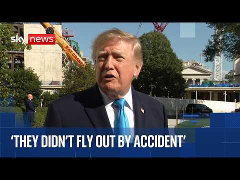 Trump says ‘specific threat’ caused US to move bombers from RAF Fairford