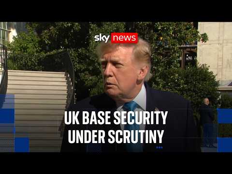 Donald Trump says US bombers pulled from RAF Fairford due to ‘specific threat’