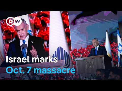 Israel is holding nationwide ceremonies for those killed in the Hamas terror attacks | DW News