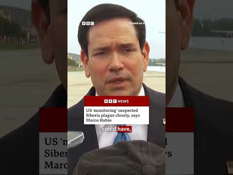 US ‘watching closely’ after plague researcher dies in Russia, Rubio says. #BBCNews