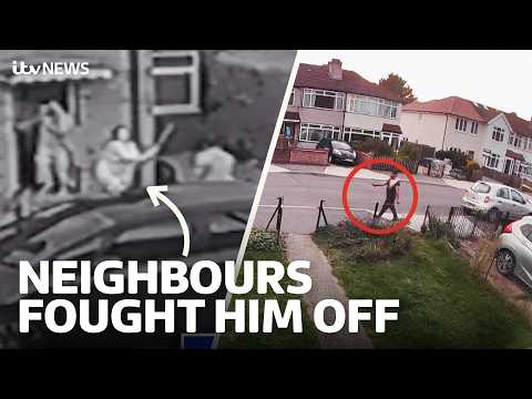 Footage captures man in ‘psychotic state’ on stabbing rampage in Uxbridge