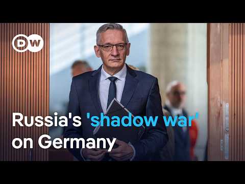 Germany’s spy chief warns risk of ‘violent conflict’ with Russia | DW News