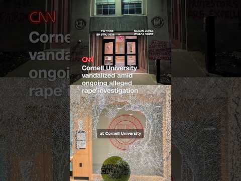 Cornell University vandalized amid ongoing alleged rape investigation