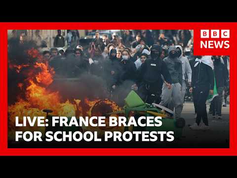LIVE: France braces for national day of school protests