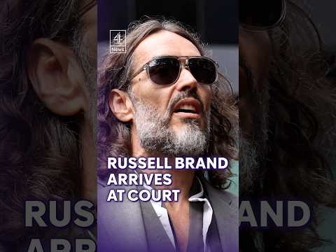 Russell Brand arrives at court for hearing ahead of rape trial #RussellBrand #Court #Actor #Comedian
