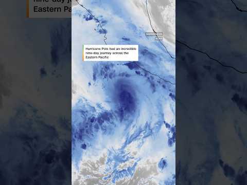 Hurricane Polo’s long, intense life
