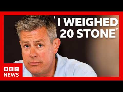 Former cricketer Ashley Giles on struggles with obesity | BBC News