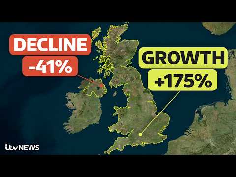 We mapped 25 years of the UK’s economic winners and losers