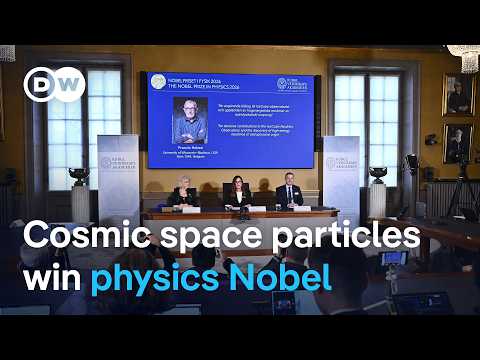 Belgian scientist Francis Halzen wins the Physics Nobel Prize for his work on neutrinos | DW News