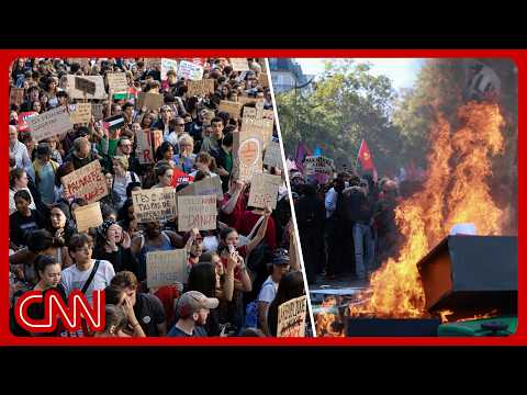 French student loses hand to grenade in unprecedented protests