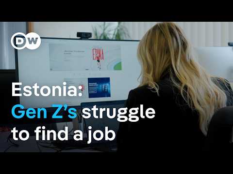 Estonia: Why young people can’t find entry-level jobs | DW News