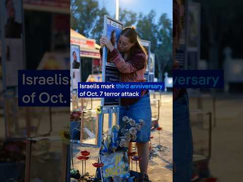 Israelis mark third anniversary of Oct. 7 terror attack | DW News