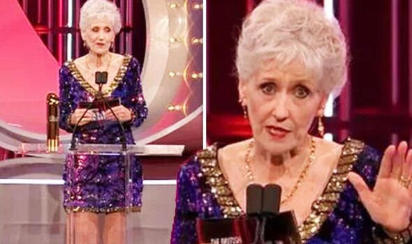 Brian May’s wife Anita Dobson reacts to critics as leggy display leaves viewers distracted