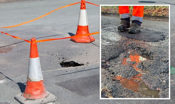 Enormous rise in pothole claims could see drivers hit with ‘costly damage to their car’