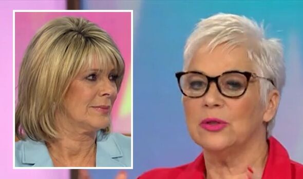 Denise Welch snaps at Ruth Langsford as Meghan Markle row erupts on Loose Women