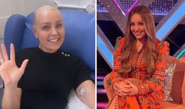 Strictly’s Amy Dowden back in hospital for treatment hours after returning to BBC One show