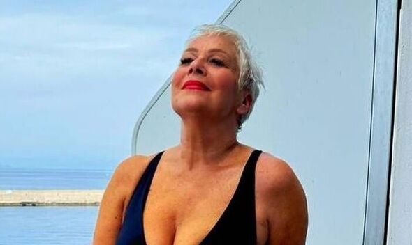 Loose Women’s Denise Welch shows off ageless figure in plunging swimsuit after Ofcom row