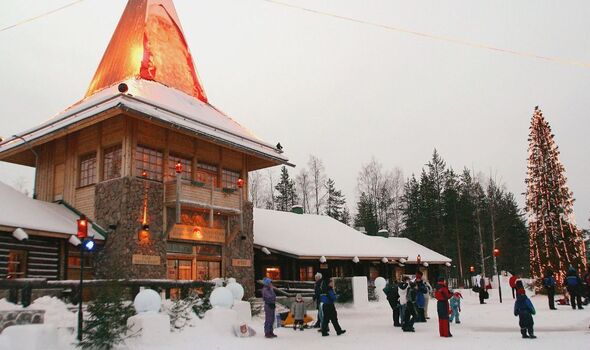 The 12-hour-long train journey through a winter wonderland that ends at Santa Claus’ home