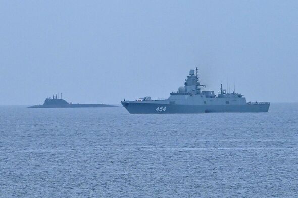 Panic in Mediterranean as NATO scrambles to stop £381m Russian warship