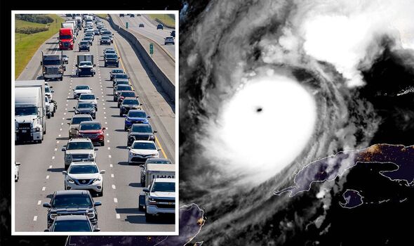 Hurricane Milton LIVE: UK flights cancelled as ‘life or death’ warning issued