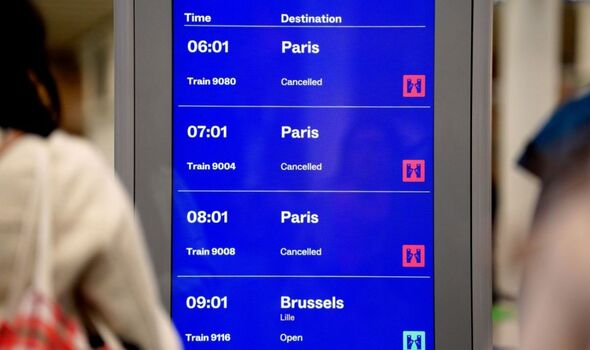 Eurostar cancels all travel as WW2 bomb found on tracks