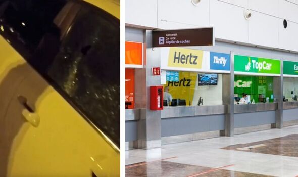 Chilling 5 word threat of Canary Island activists as they smash and torch 20 tourist cars