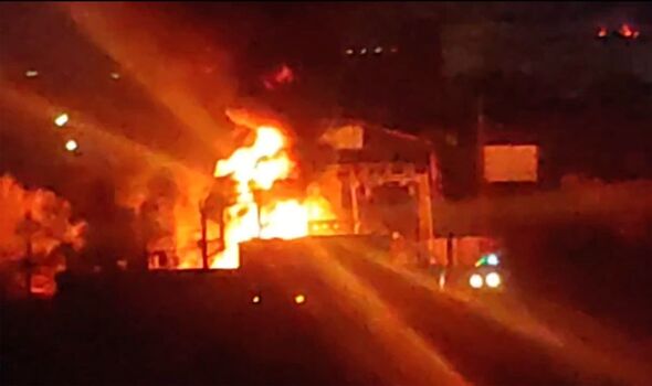 Russia burning as Ukraine launches ‘massive attack’ after Palm Sunday massacre