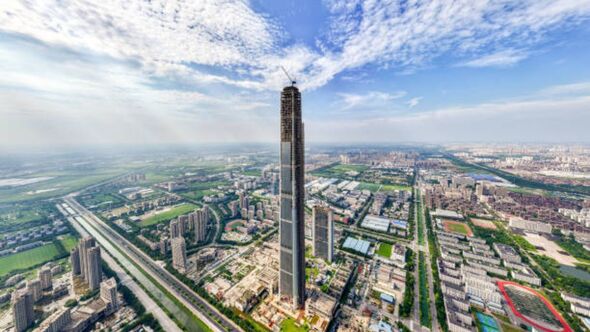 The world’s tallest abandoned skyscraper – 128 floors but now a complete eye-sore
