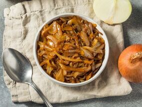 Stop frying your onions as they will be tastier and sweeter with cook’s 1 better method