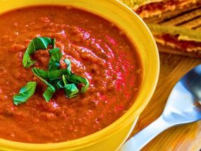 Tomato soup will be a lot tastier if you swap cream and milk for 1 common kitchen item