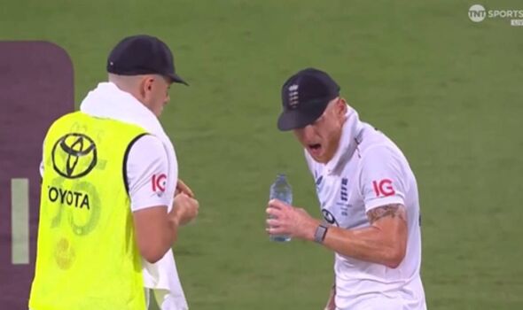 Ben Stokes nearly throws up during Ashes clash as commentator says ‘that is rank’