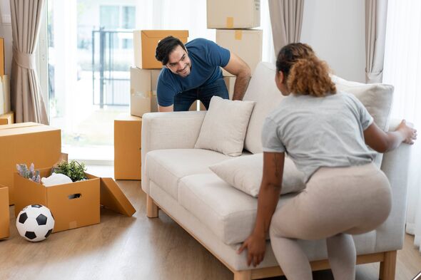 Couple hear noises from thrifted sofa and realise something is hiding inside