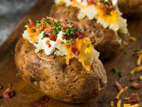 I asked a chef how to make the crispiest jacket potato — 1 step makes all the difference