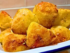 Roast potatoes will be much crispier if coated in the one ingredient Mary Berry loves